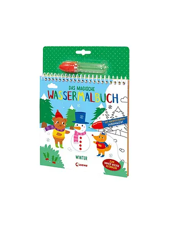LOEWE VERLAG | Buch - Das magische Wassermalbuch - Winter | 